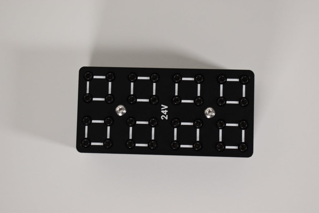 Buchsenplatte 4mm modulares Stecksystem